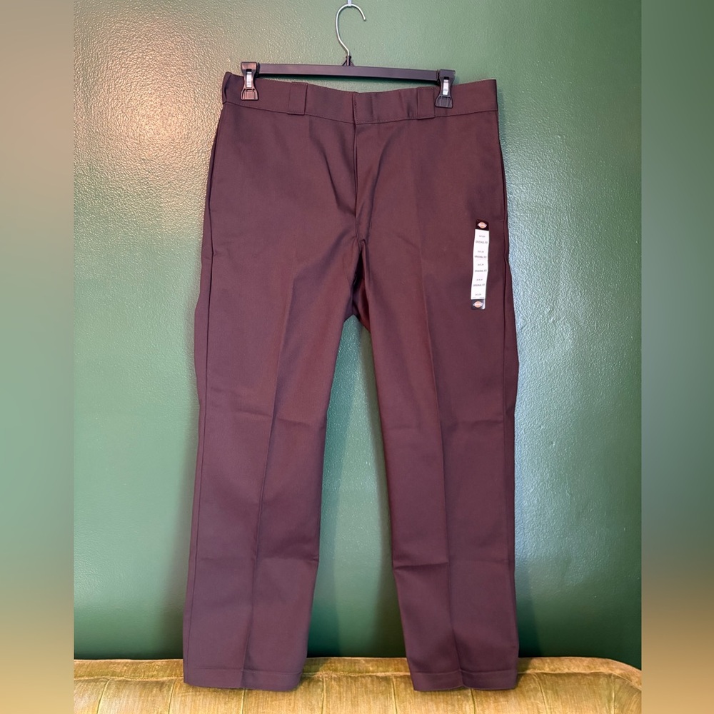 Dickies Men's 874 Original Fit Pants in Dark Brown (New with tags)
